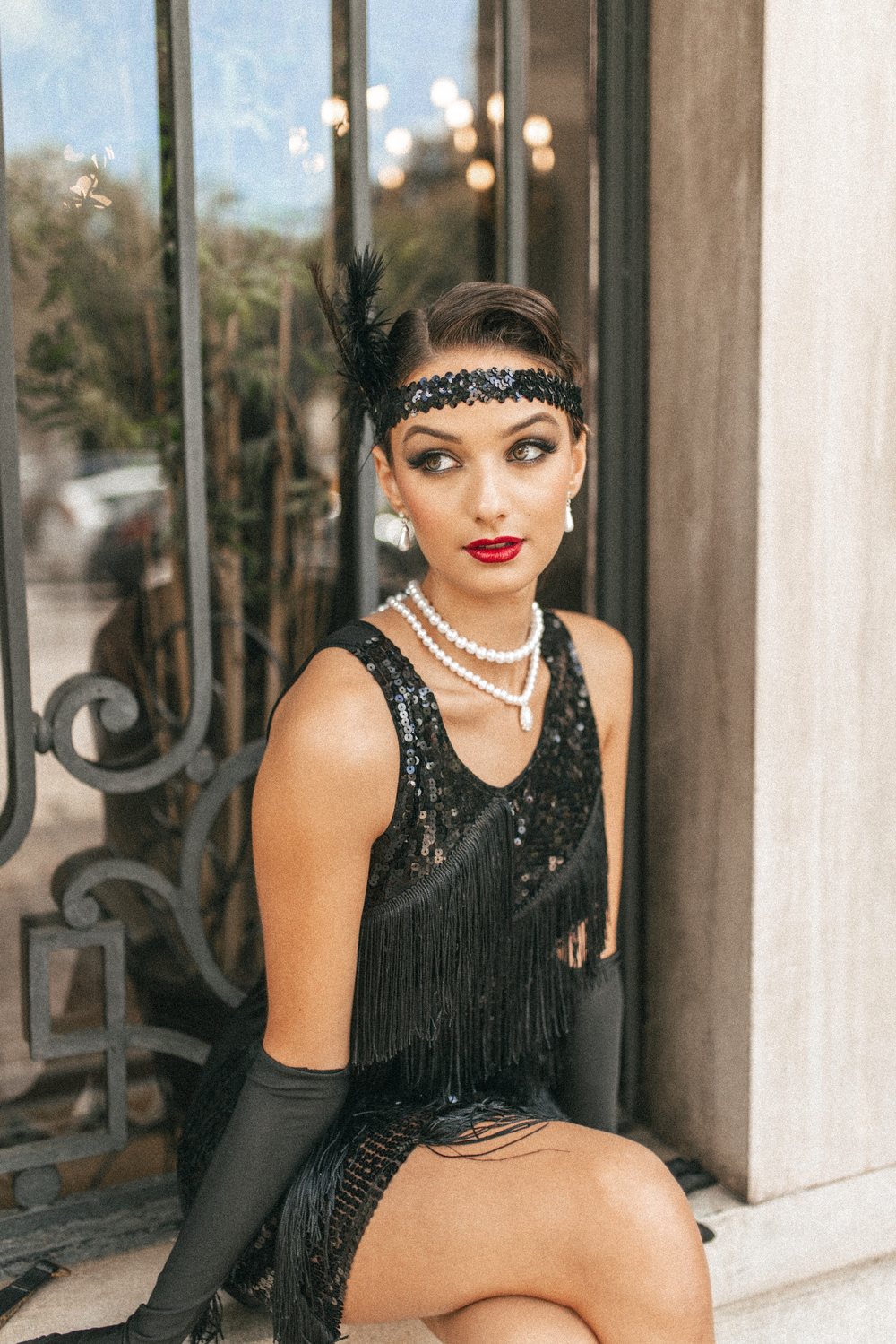 Noémie, shooting années 20